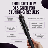 er25 Ionic Ceramic Round Hair Brush