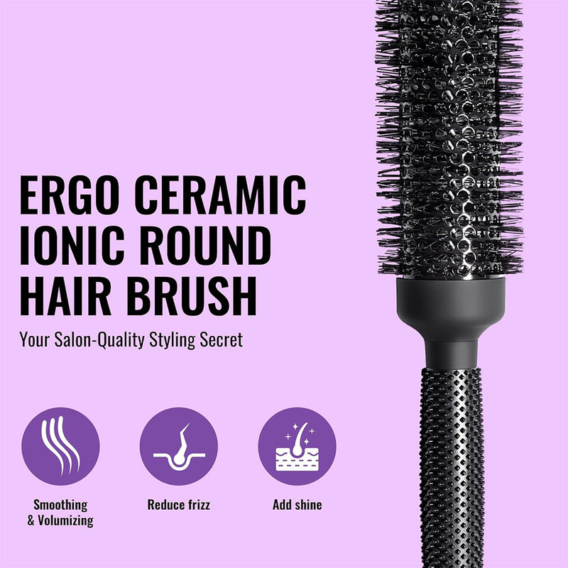 er43 Ionic Ceramic Round Hair Brush