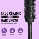 er53  Ionic Ceramic Round Hair Brush